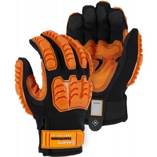 21475BK Majestic® Concussion A5 Cut Resistant Mechanics Glove with D3O® Impact Protection & Palm Padding